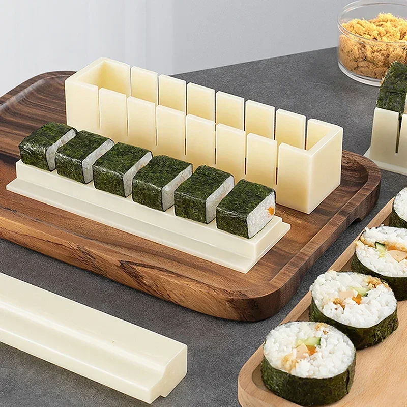 Sushi Grinder Making Tools Sushi Driver Rice Round Mold Mold Square Sushi Grinder Making Tools Kitchen Cooking Tools  Bento Mold