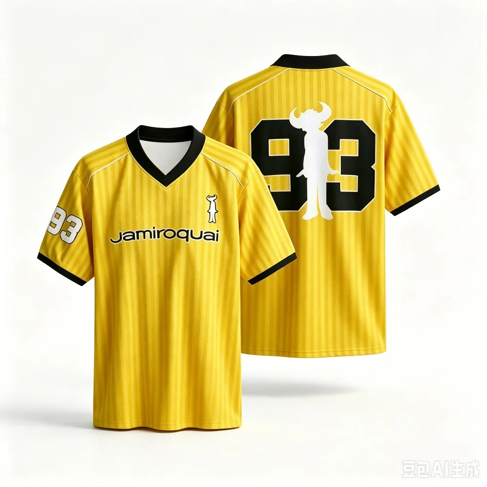 Summer Jamiroquai Latin America Tour Jersey T-shirt  Men's Casual Fashion Rock Tee Shirt Breathable Men Women Short Sleeves Top