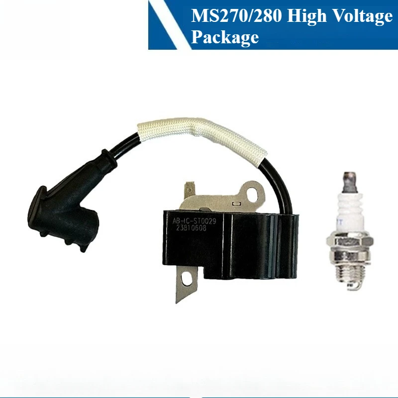 For Stihl MS270 MS280 Ignition Coil Replace 11334001350 High Voltage Pack
