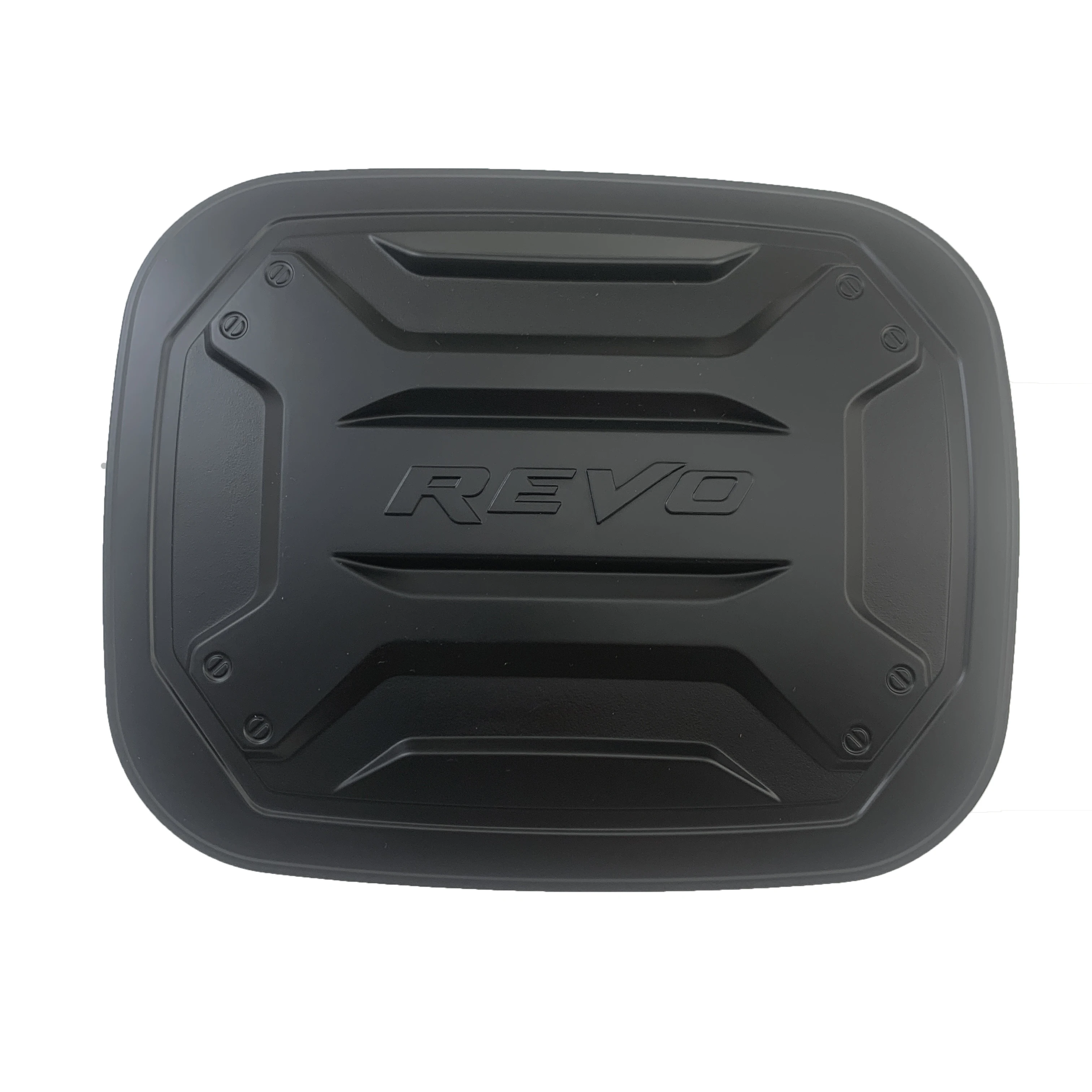 

New Style Car Black Accessories Plated Fuel Tank Cover Trim Paste 2020 2021 2022 2023 For TOYOTA Hilux Revo Chrome Covers