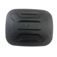 Accesorios negros para coche, cubierta de tanque de combustible chapada, pasta embellecedora 2020 2021 2022 2023 para TOYOTA Hilux Revo, cubiertas cromadas, nuevo estilo