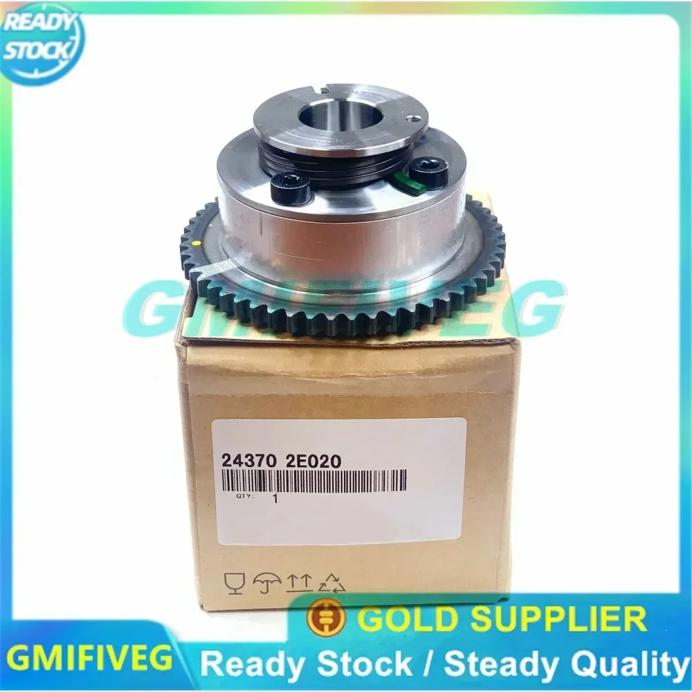 

24370-2E020 243702E020 Выхлопная система CVVT в сборе для Hyundai Kia 1,8 л, 2,0 л, шестерня ГРМ, звездочка распределительного вала, регулятор фазы