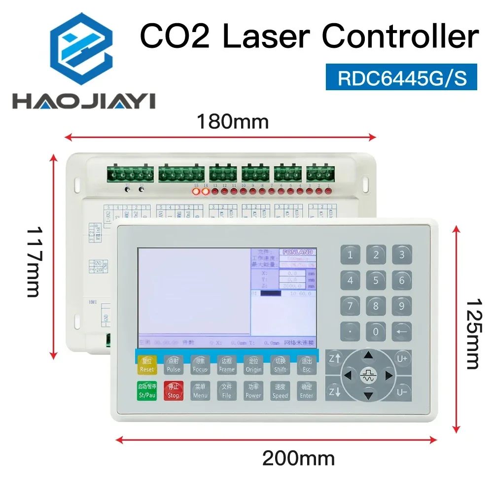 Ruida RDC6445 RDC6445G RDC6445S Controller for CO2 Laser Engraving Cutting Machine Upgrade RDC6442 RDC6442G