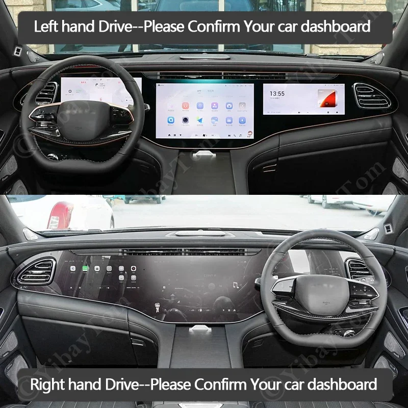 New Car Accessories Dashboard Cover Sun Shade Mat Avoid Light Pad Anti-UV Case Carpets Protection For Chery Exeed VX 2024 2025