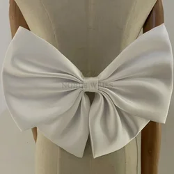 Satin Knots Wedding Dress Seperate Knots Removeable Prom Party Gown Bow Customized