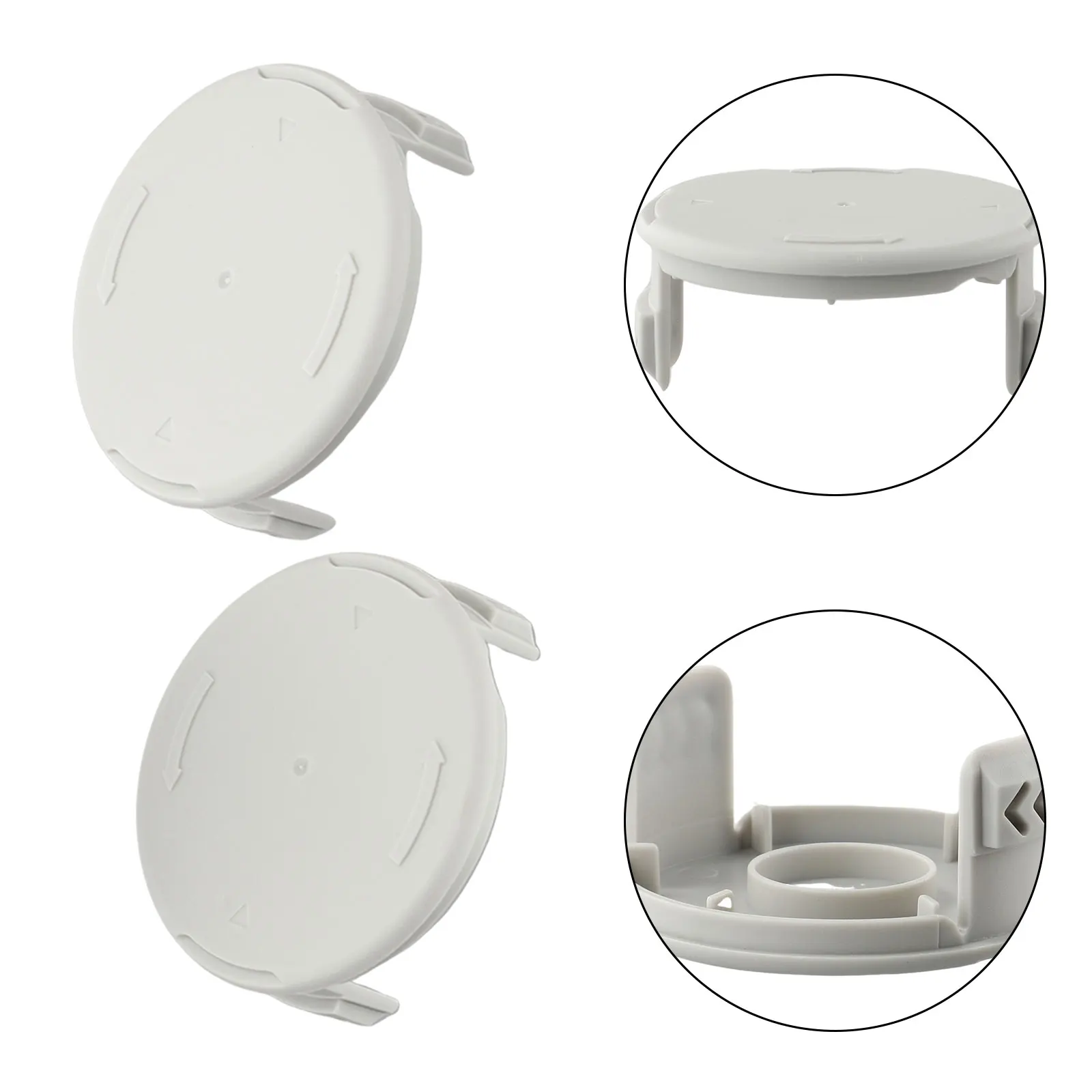 2 Pack Replacement Spool Cover for Trimmer Models AC14HCA 3411546-7G 993373001 HM3411546BG 341156AG 3411546CG 3411546BG