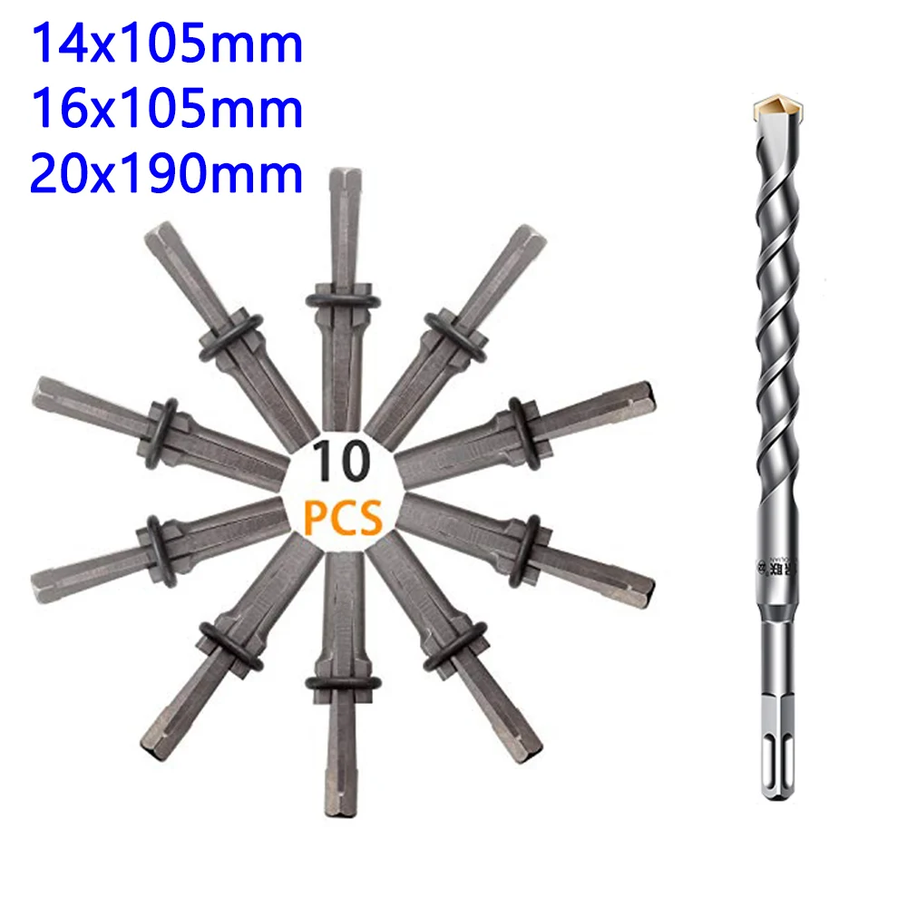 1/5/10Pcs Wedge and Feather Shims Heavy Duty Stone Splitting Tools for Concrete Rock Stone Splitter Marble Granite Hand Tools