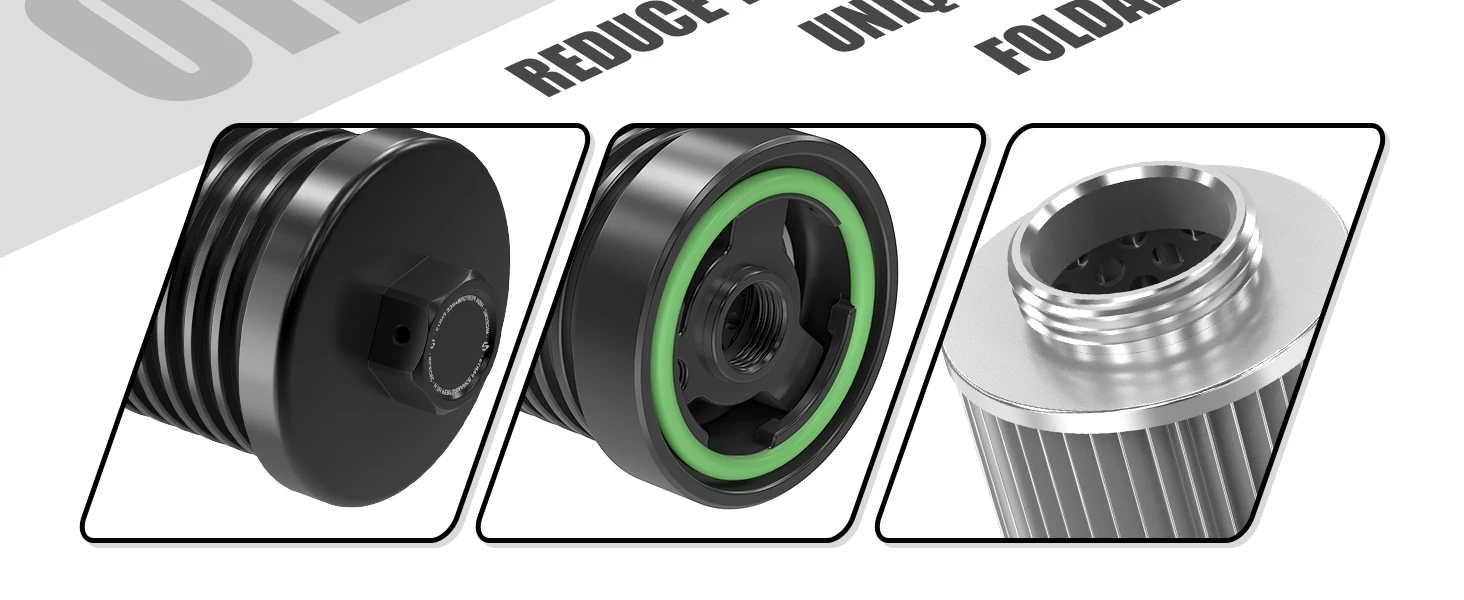 Für Harley Road Glide FLTRX 2017-2023 Wiederverwendbarer Edelstahl-Ölfilter-Kit Street Glide FLHX Road King FLHR Street Bob FXBBS – Detail 3