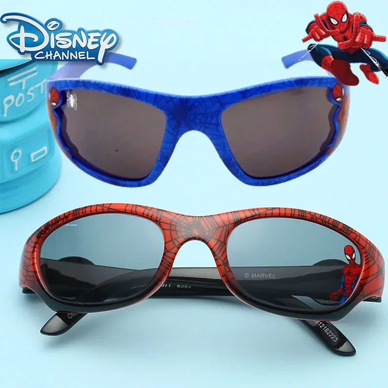 

Disney Spiderman Children's Sunglasses Cute Cartoon Figure Spider-Man Plastic Toys Cartoons Fashion Sunglasses for Kids Gifts