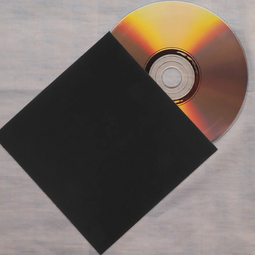 

10pcs Cd Dvd Paper Sleeves Light Weight Portable Storage Organizer For Wedding Photo Packaging Blank Dvd Cases Cd Holder