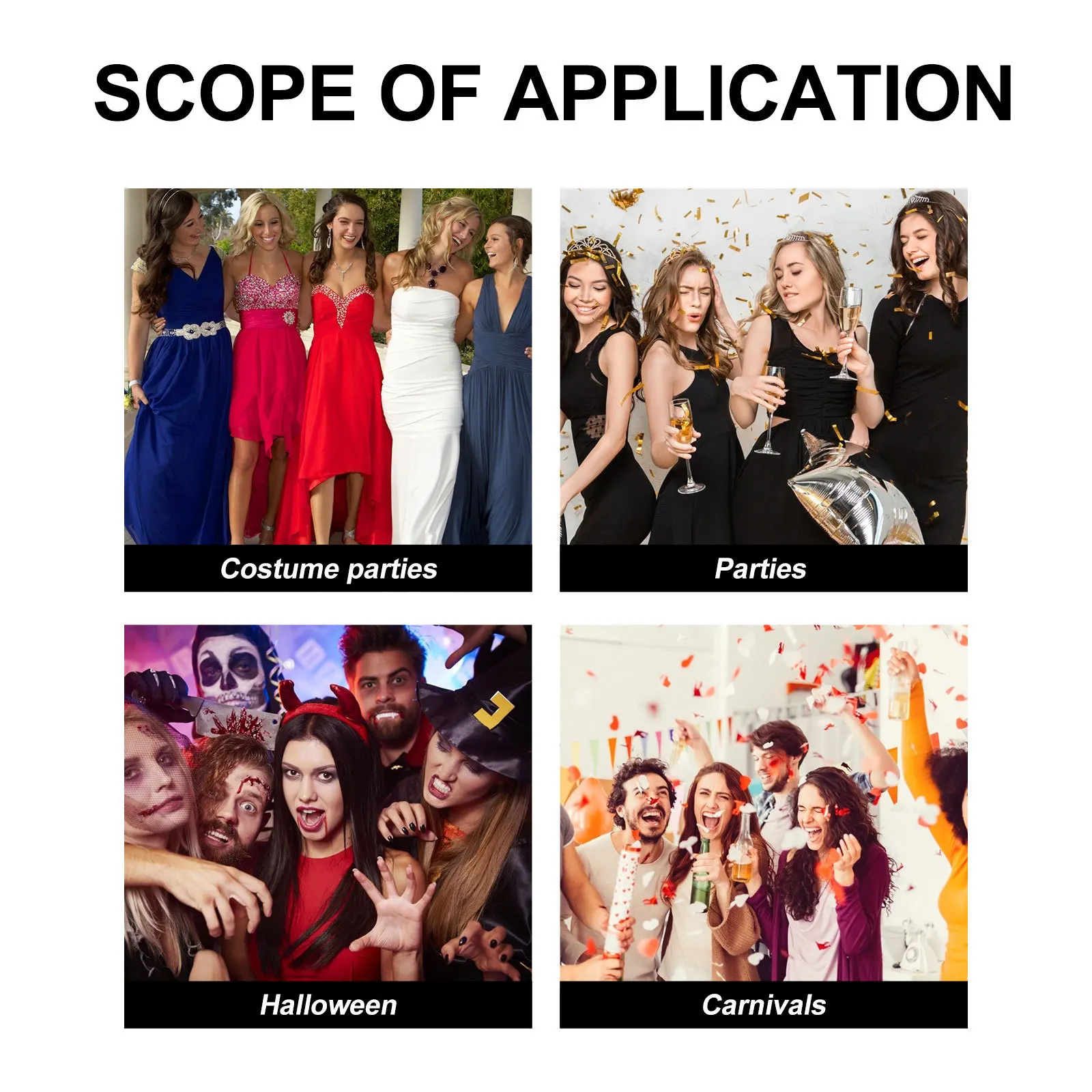 

2Pcs Foxes Half Face Mask Plastic Lightweight Decorative Cover for Masquerade Carnival Party Cosplay Photo Props