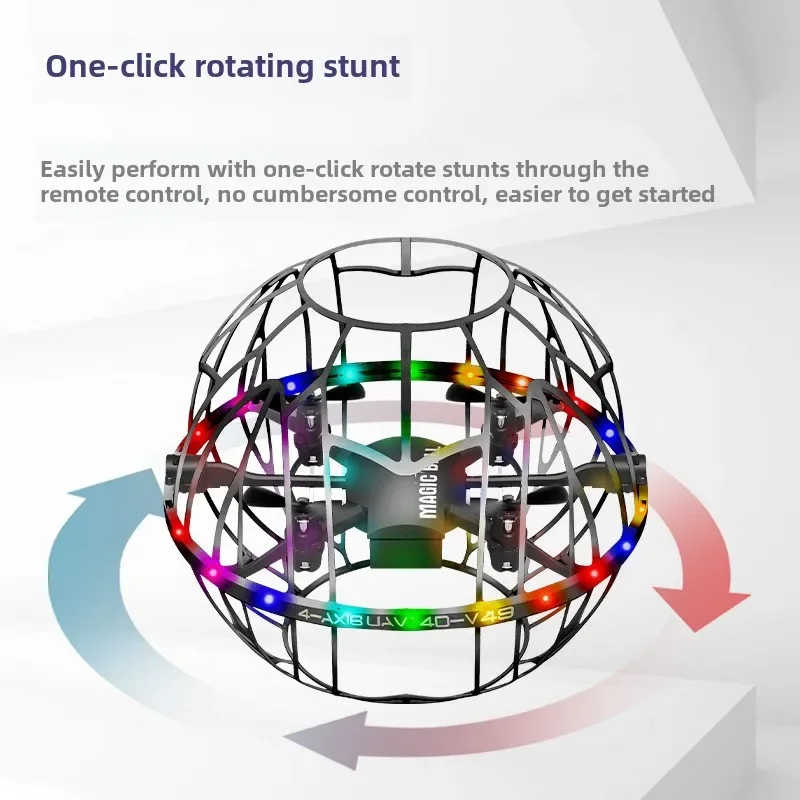 RC Flugzeug V49 Fußball Drohne Vier Achsen Hindernis Vermeidung Sensing Flugzeug Kinder Wettbewerb Spezielle Flugzeuge Fliegende Modelle