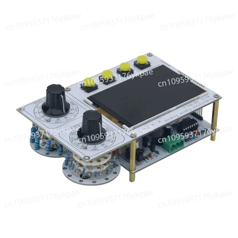 Upgraded 110V-220V Transistor Curve Tester 5A Transistor Characteristic Curve Tester with Test Base