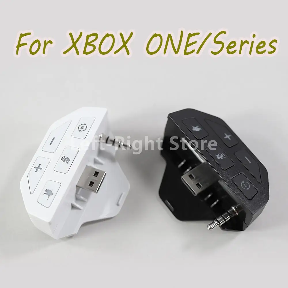 20PCS For Xbox Series X/S Adapter Headphone Speakers Latency Voice Control Enhancer Headset Conversion Head 3.5mm For XBOXONE
