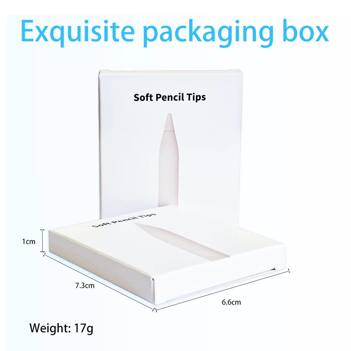 Replacement Soft Pen Tip With Damping And Silent Function Tips for Apple Pencil 3rd/2nd Generation 1st Generation Pencil Pro Nib