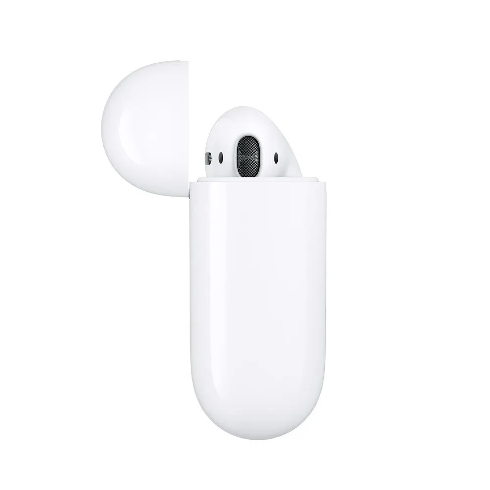 Apple AirPods Auriculares Bluetooth inalámbricos verdaderos de segunda generación con caja de carga inalámbrica Chip H1 100% originales NUEVOS, para