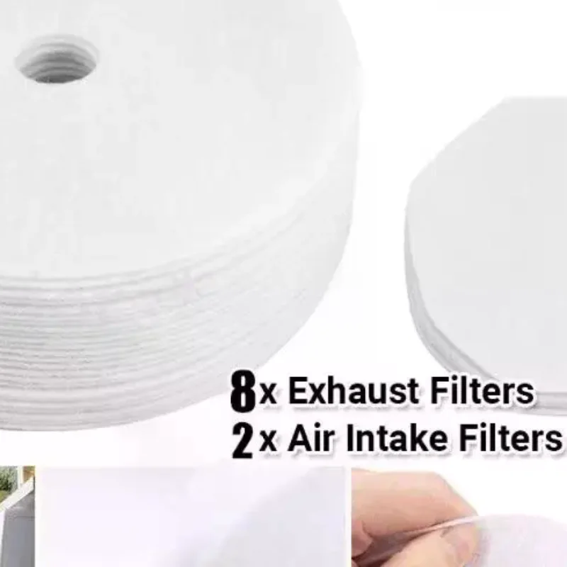 10Pc Filter Cotton Paper Clothes Dryer Air Humidifier Exhaust Filter