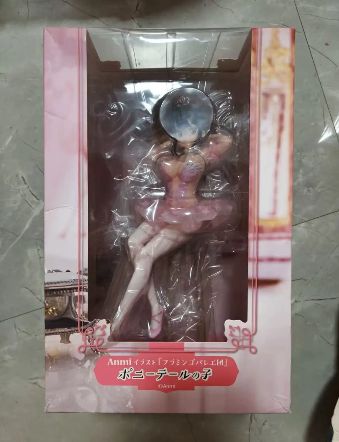 UnionCreative Flamingo Ballet Ponytail Girl Figures Toy Model Gift Collection Ornaments