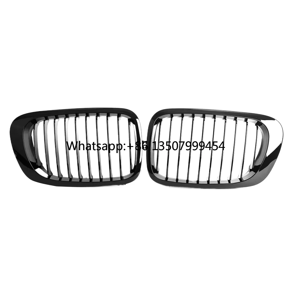 High Quality Carbon Fiber Car Bumpers Body Kit Front Grille For 3 Series E46 2003-2006