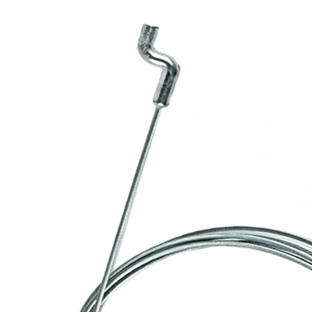 For Throttle Cable 150cm with Z and S Tips plus Cable Clamp for Lawn Mower Trimmer Brush Cutter Gas Control Replacement