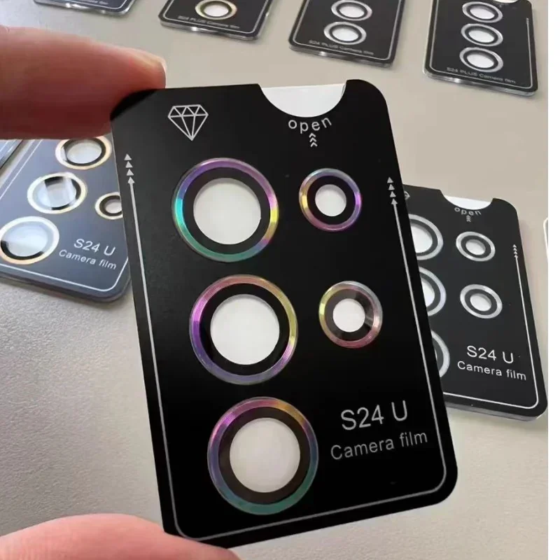 

Camera Metal Protector Glass For Samsung Galaxy S24 25Ultra S24 Plus Case Rear Lens Camera Film Glass For Galaxy S23 S22