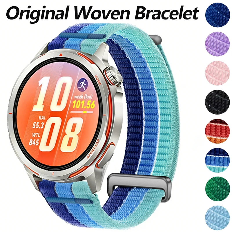 22mm Nylonarmband für Huawei Watch GT Runner 2 Armband für Huawei Watch Ultimate 2 GT6Pro GT5Pro 46mm für Amazfit Bip 6 5 GTR4 3