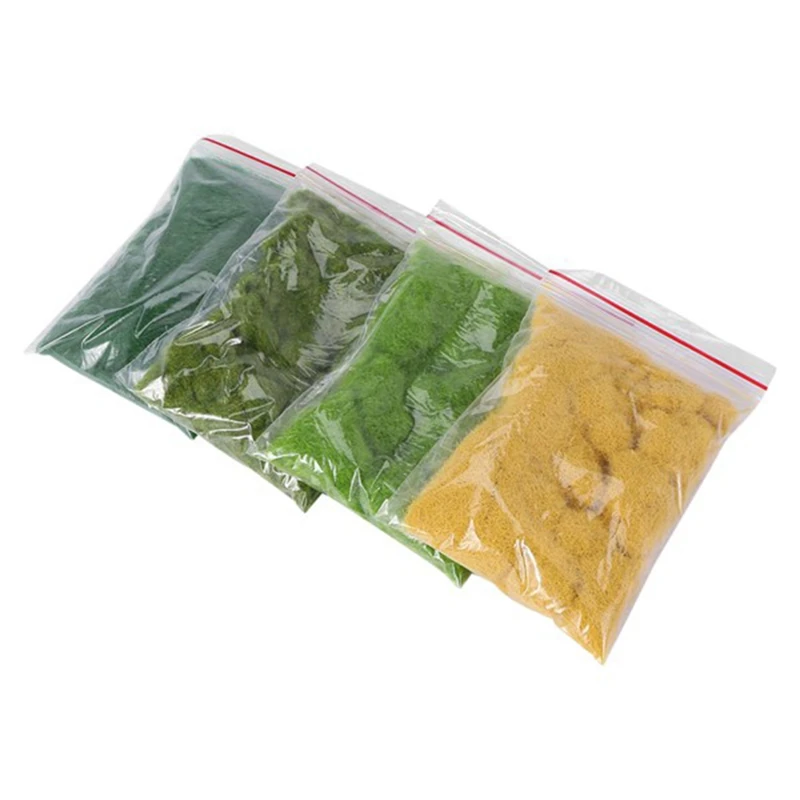 ABXF-ミニチュアシーンモデルマテリア植毛静的草アプリケーターモデリングホビークラフト草植栽テンプレートツール付き