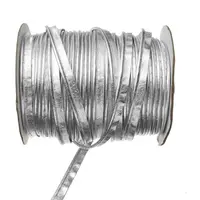 5Meter Gold Faux Leather Insertion Cord Flanged Rope Piping Upholstery Sewing 3