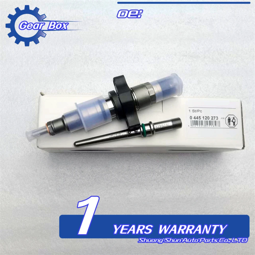 

1PCS New Common Rail Diesel Injector with Catheter 0445120273 0445120007