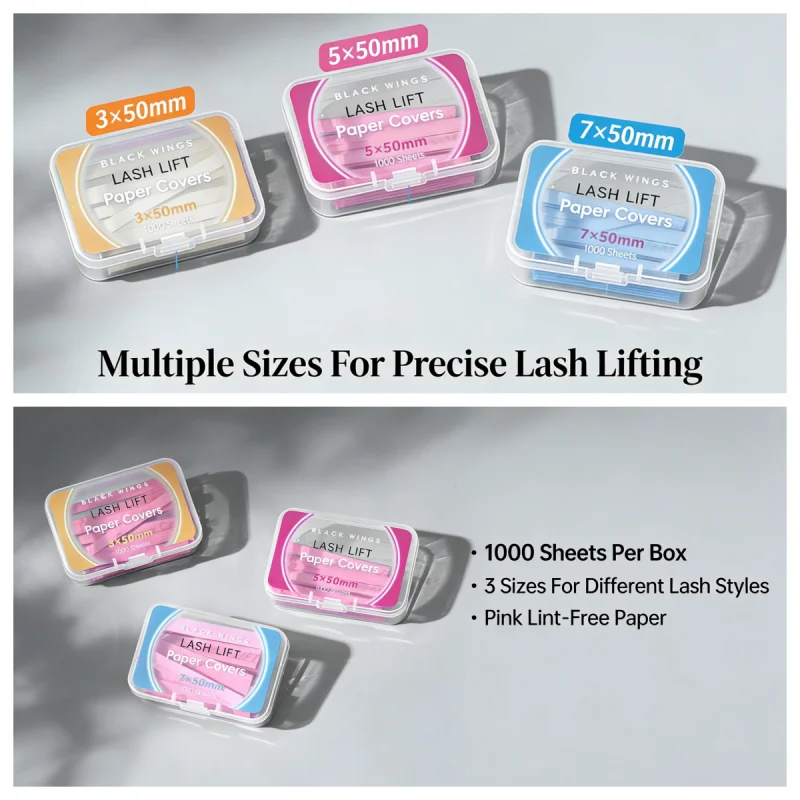 Ciglia Perm carta Piegaciglia Trucco LashLifting Strumenti Aste per ciglia