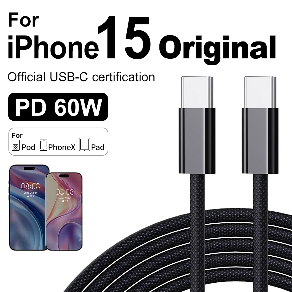 �y�Z�[�����zLaihonen-���}���[�dUSB�P�[�u��,�^�C�vC����^�C�vC,�����f�[�^����,iphone 16,15 pro max,galaxy s23,s22,60w,1��