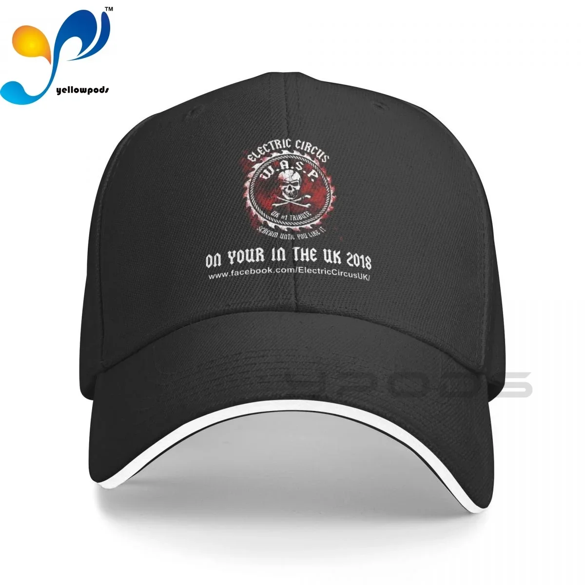 

W.A.S Baseball Hat Unisex Adjustable Baseball Caps Hats the metal band for Men and Women