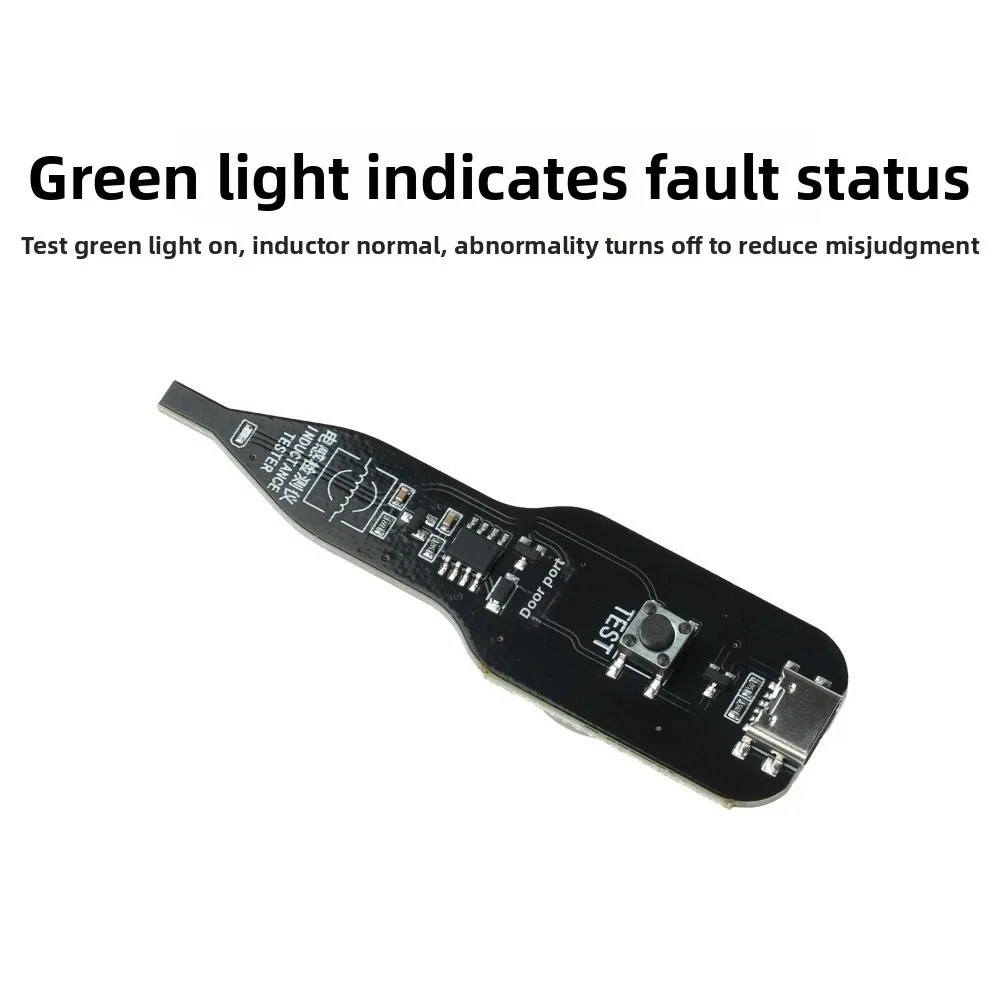 High Accuracy Motherboard Coil Tester Strong Stability Professional Inductor Detector Tool Quick Investigation Portable