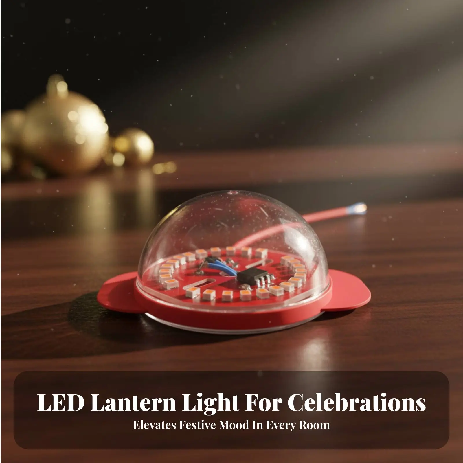 LED Lantern Light, Plush Lantern Partner, Rotating Colorful Light, Festive Lighting for Outdoor Balcony