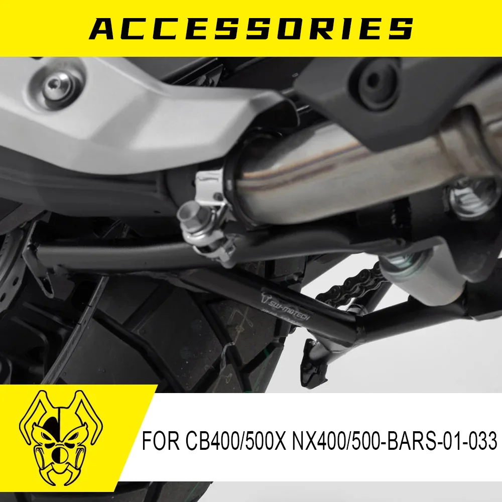 

MTKRACING Big foot support For HONDA CB500X /CB400X /NX400 /NX500 2017-2024 Motorcycle Fixed Center Bracket Rack Large Base