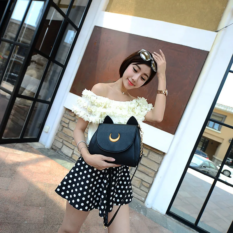 New Summer Sailor Moon stessa borsa da donna Cute Kitten Bag una spalla obliqua Span piccola borsa Trendy Women