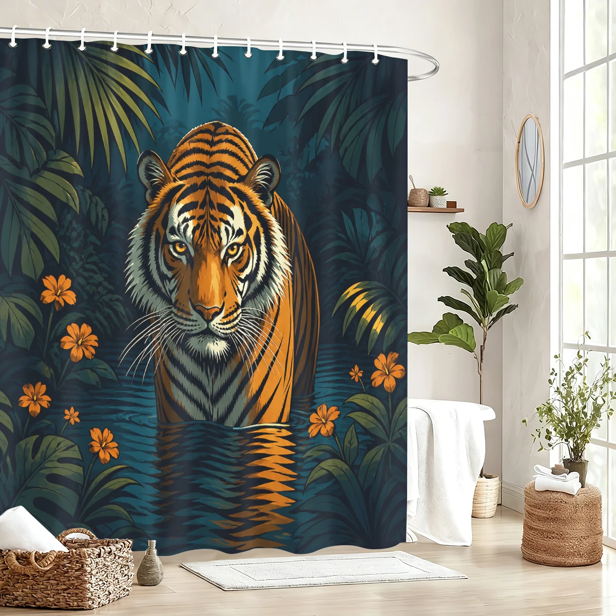 cortina-de-banheira-em-poliester-diversas-cortinas-de-chuveiro-estampadas-com-temas-vividos-decoracao-elegante-para-banheiro-de-casa