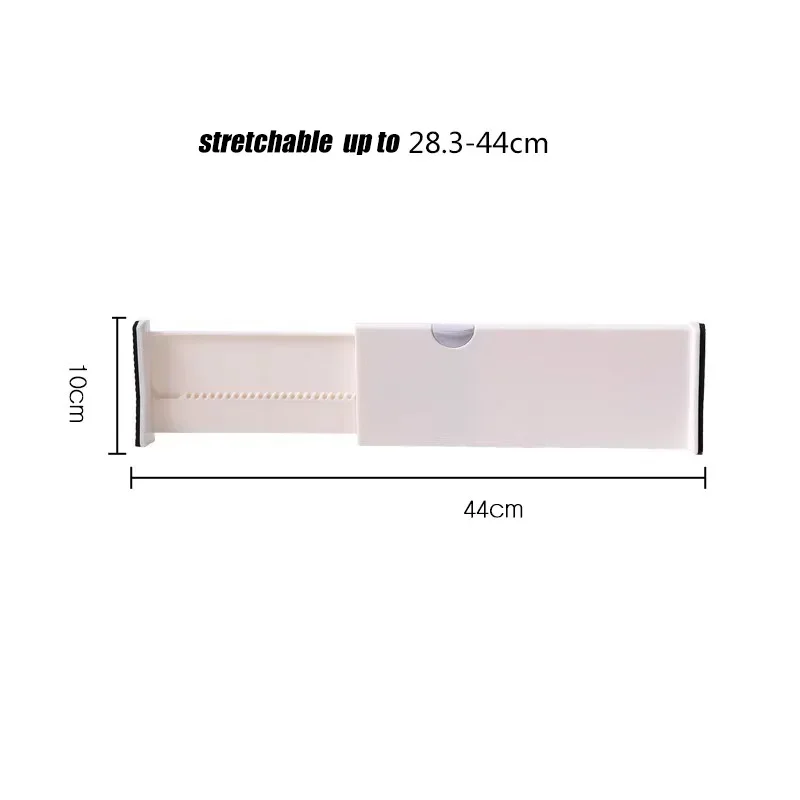 Adjustable  Drawers Divider Retractable Plastic Drawer Partition Holder Household  Clapboard kitchen organizador