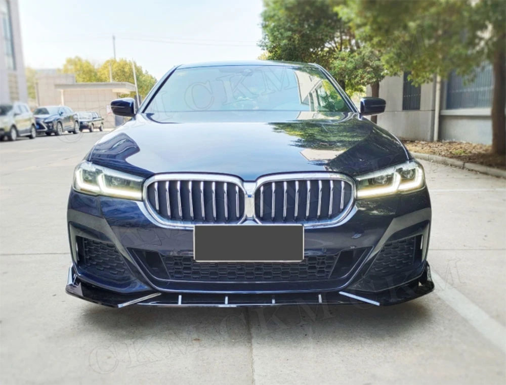 

ABS Material Front Bumper Lip Splitters For BMW 5 Series G30 G31 G38 M Sport 2021-2022