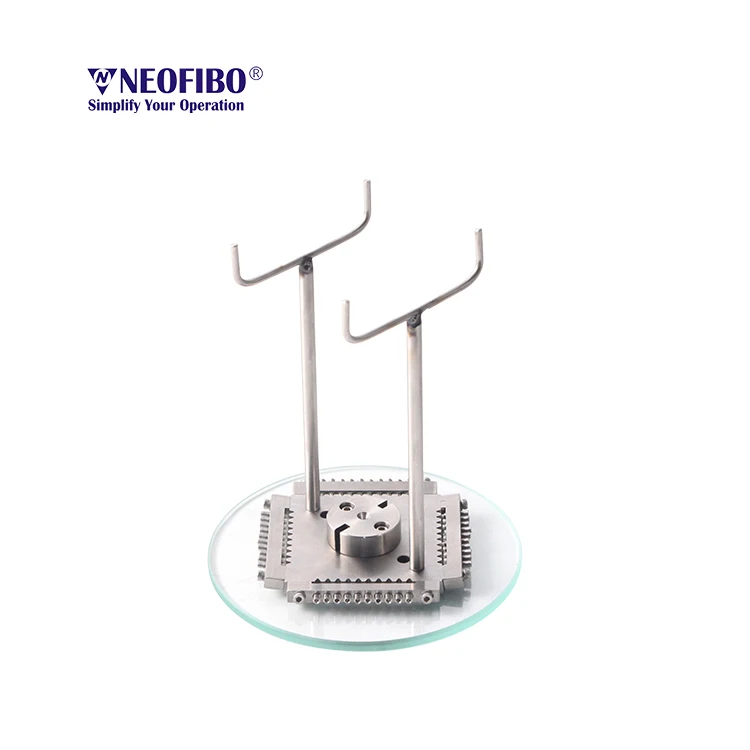 Fiber Optic Polishing Fixture Pressurized Capillary Center Jig Holder for Precision Fiber Connector Polish Jig