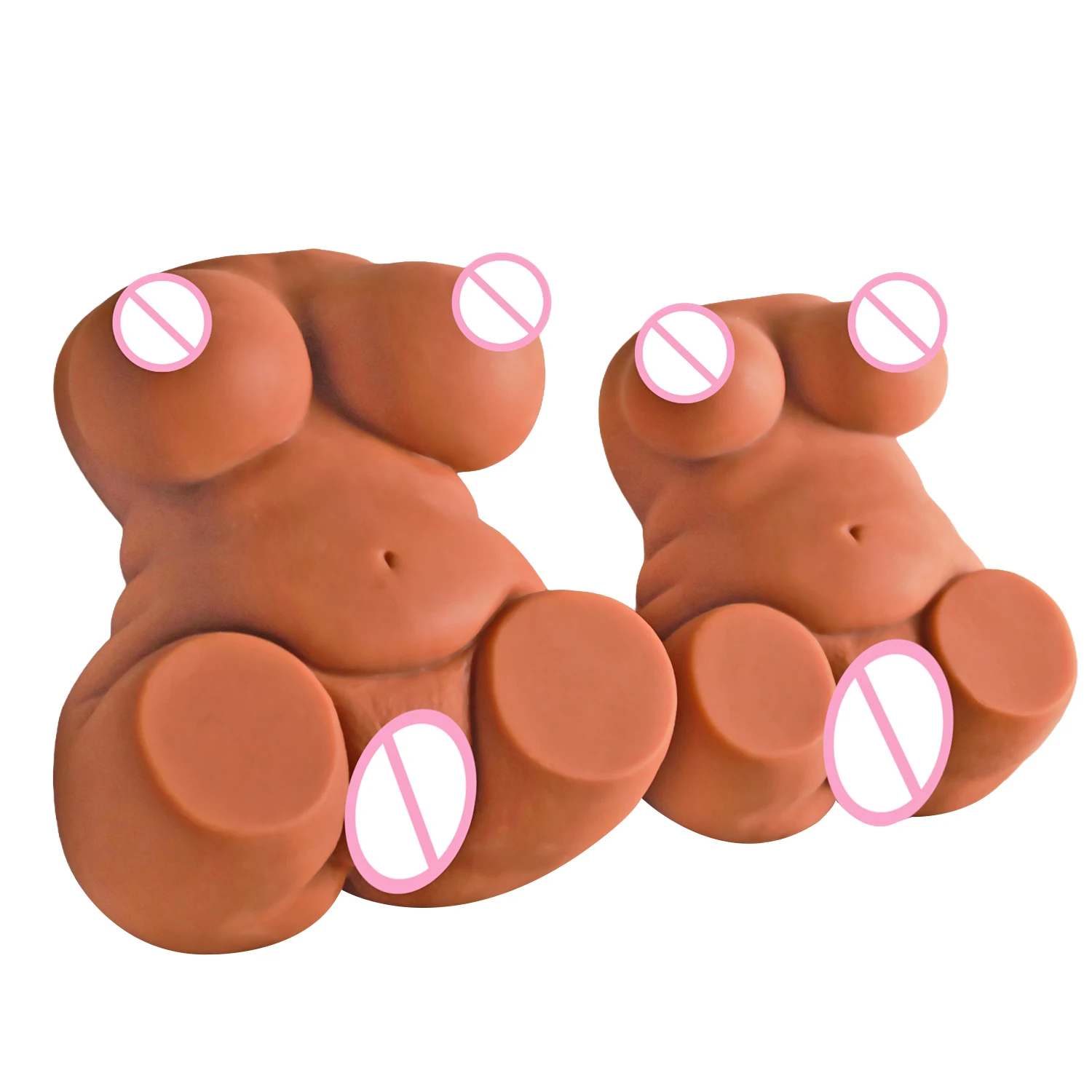 1:1 Life Size Silicone Half Body Sex Doll Big Butt Dual Holes Pussy Ass Masturbator Real Skin Adult Toy for Men Sex Boobs Vagina