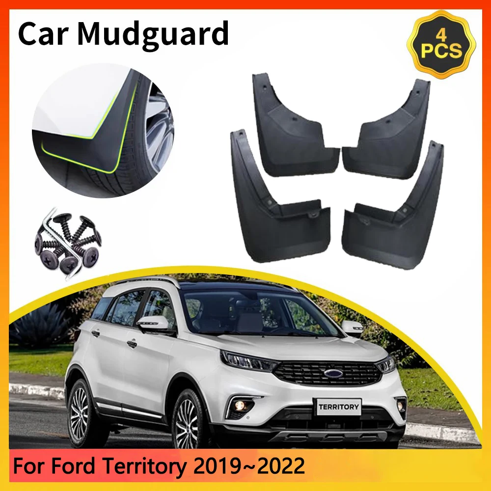 

For Ford Territory 2019~2022 CX743 MK1 Car Mudguards Mudflap Mudguard Splash Guards Mud Flaps Fender Auto Accessories Parts Soil