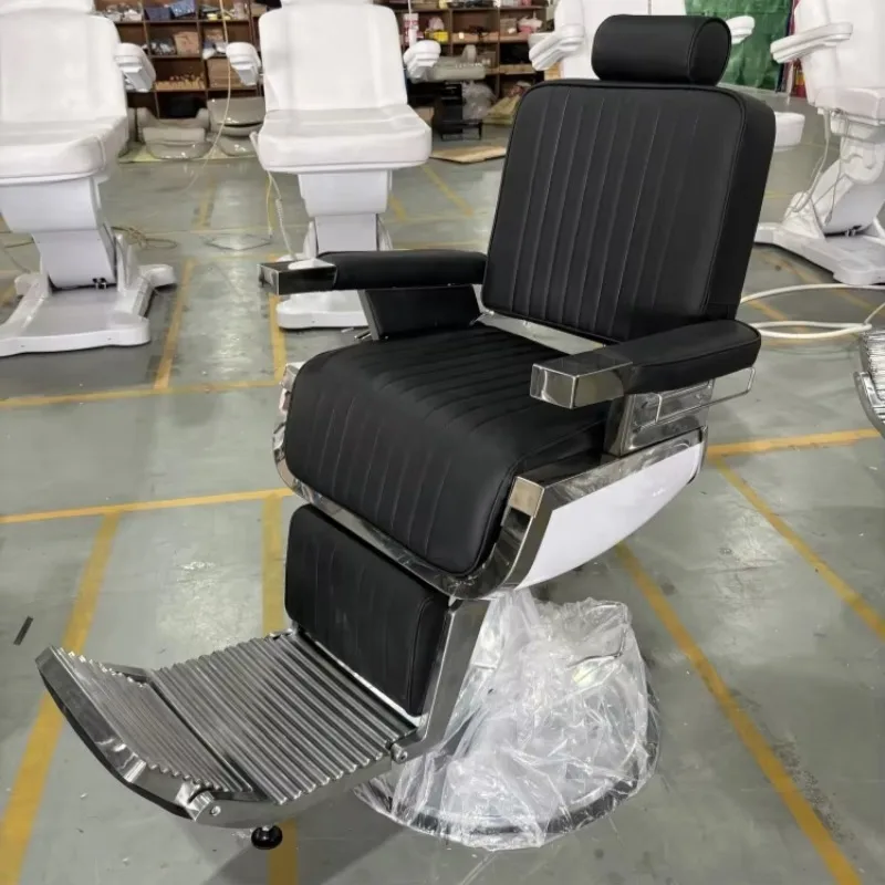 

Modern Hairdressing Hair Reclining Hydraulic Vintage Shop Furniture Beauty Salon Styling Barber Chair
