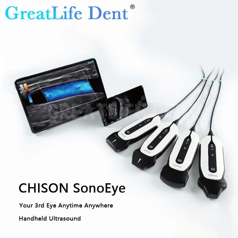 GreatLife Dent SonoEye P1 P2 P3 P5 P6 microconvexo portátil, máquina de escaneo de ultrasonido de mano, sistema de examen Digital