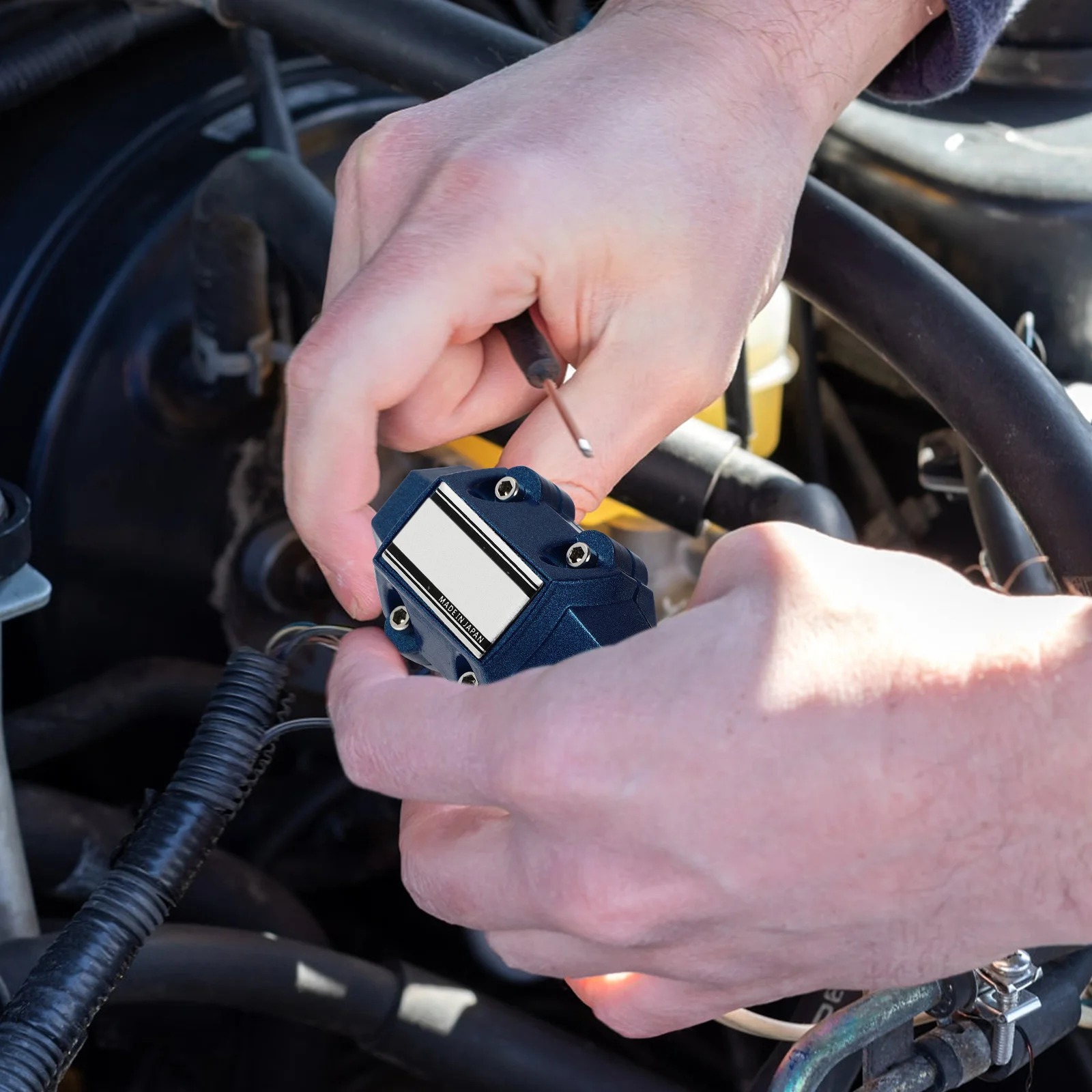 10 قطع من أجهزة استيلاء الوقود المغناطيسية لتوفير الوقود المغناطيسي للسيارة #3