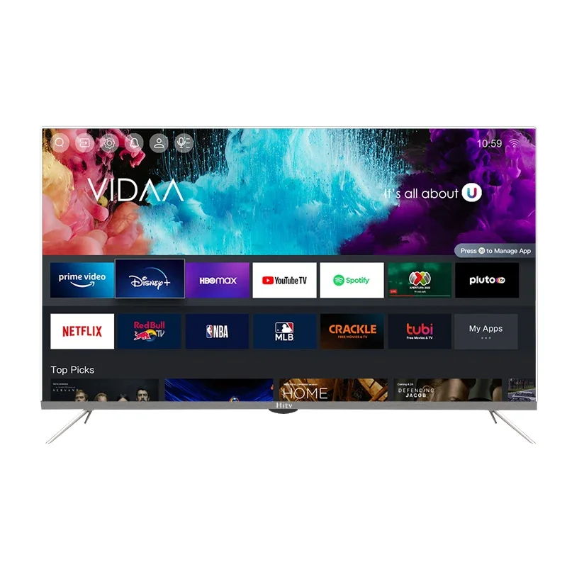 

Luxury Super Frameless 55inch Full Screen Display Ultra HD 4K Tv 55 Inch Smart Tv Television