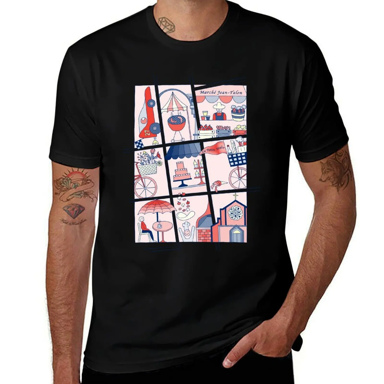 

Little Italy T-Shirt Sports Basic Short Sleeve T-Shirt
