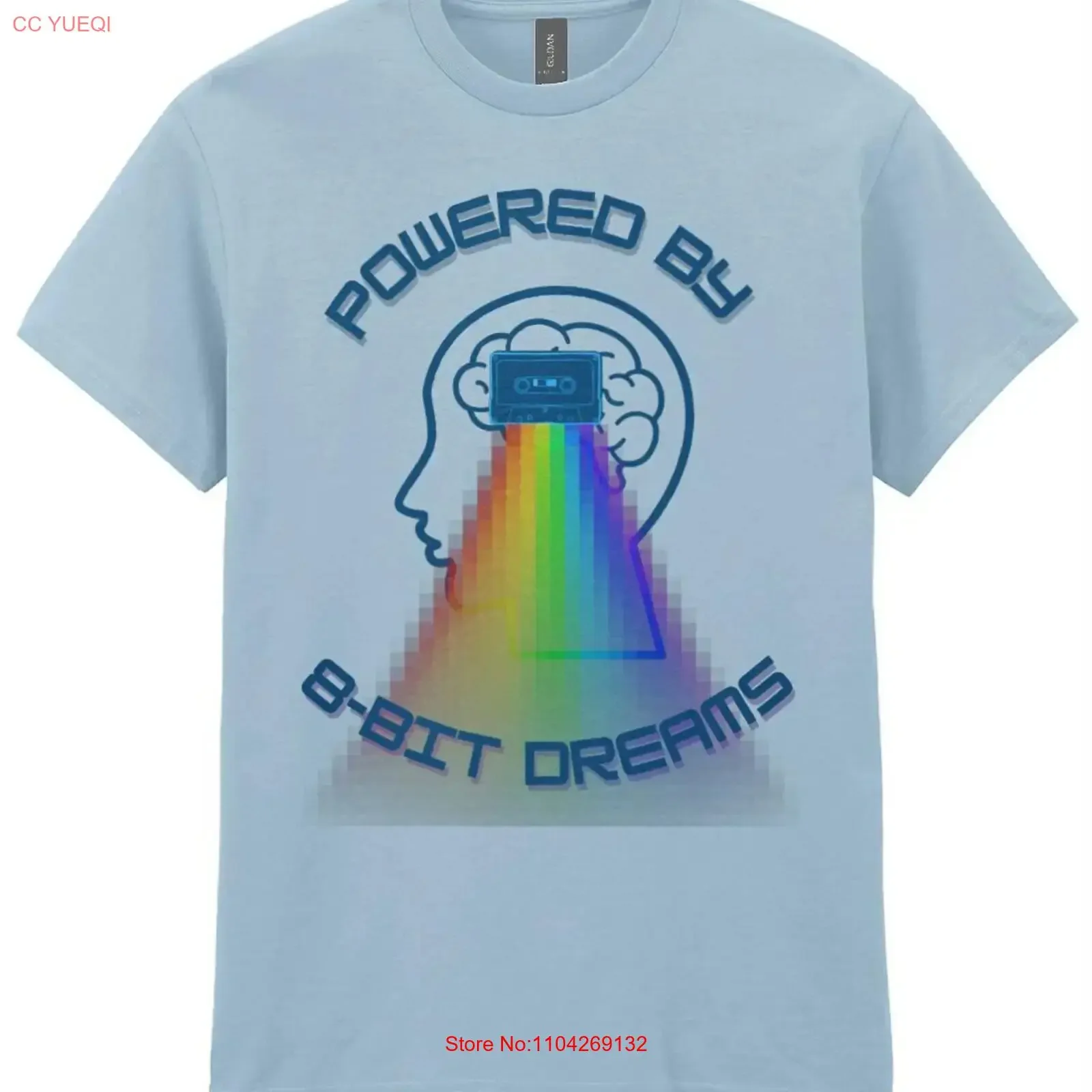 Retro Gaming Tape T Shirt 8 Bit Dreams 80s Geek Cool Vintage Video Game vintage Washed fashion graphic Stylish Unisex Soft