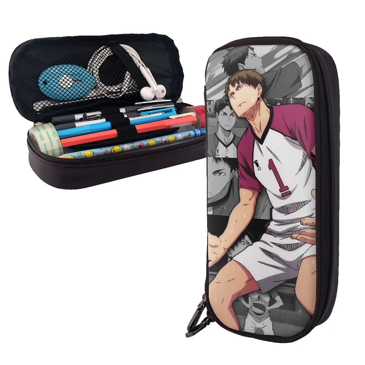 estojo-de-lapis-de-couro-haikyuu-manga-ushijima-wakatoshi-bolsa-de-lapis-estojo-de-armazenamento-de-material-escolar-caixa-de-canetas-de-grande-capacidade-bolsa-de-lapis