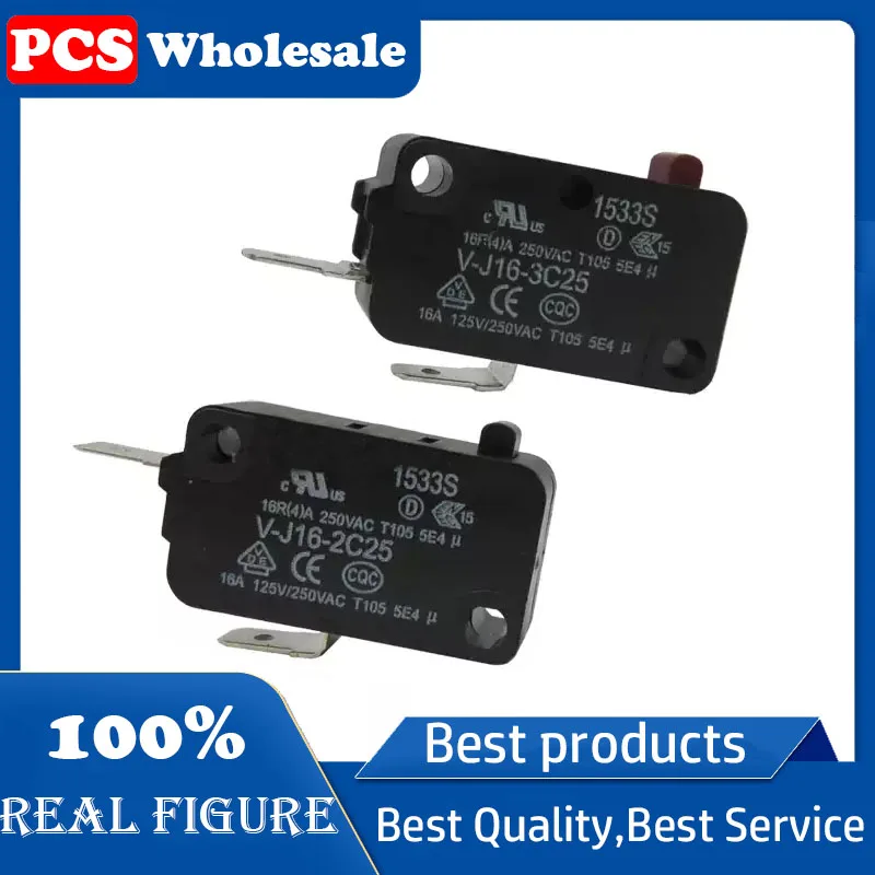 V-J16-3C25 normally open /V-J16-2C25 normally closed 16A car wash machine microwave oven washing machine Rice cooker pot switch